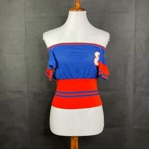 Supreme Authentic Sportswear tube top w/ wristlets